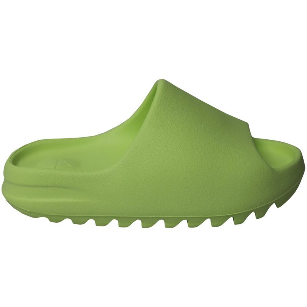Adidas Yeezy Slides in Glow Green Plastic
